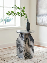 Bay Furniture Gallery - Ashley Furniture - Wrenlane Accent Table - Accent Table / Black/White/Taupe - A4000646